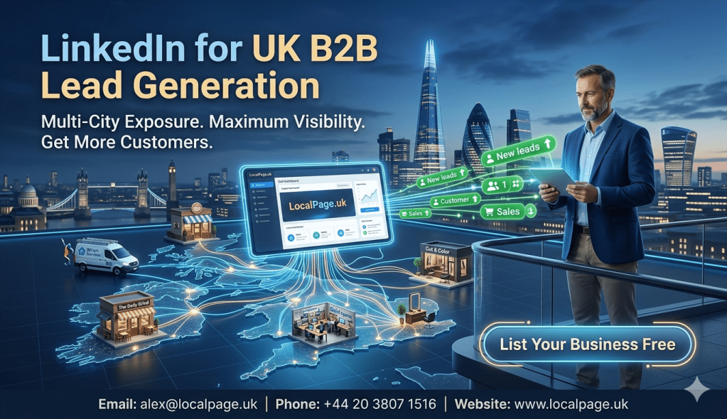 UK B2B Lead Generation | Get More Clients |&nbsp;LocalPage.uk